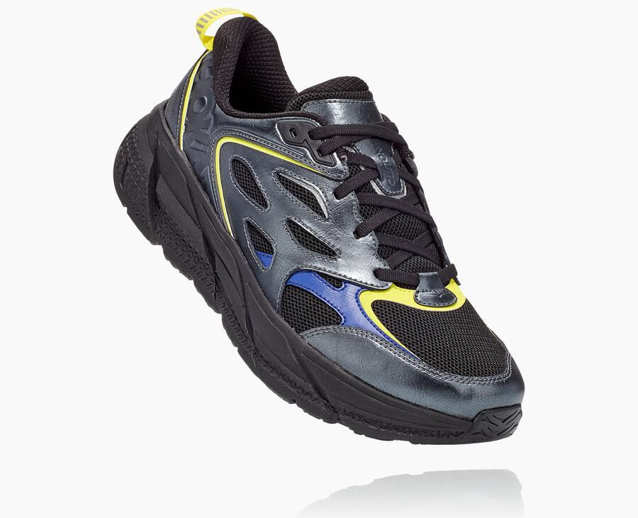 Running Shoes Womens - Hoka One One X Opening Ceremony Bm Clifton - Black - WGRPELJ-35